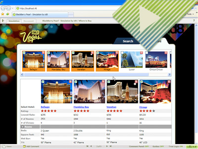Search & Compare Side-by-Side <span> - iRise v7.0</span>